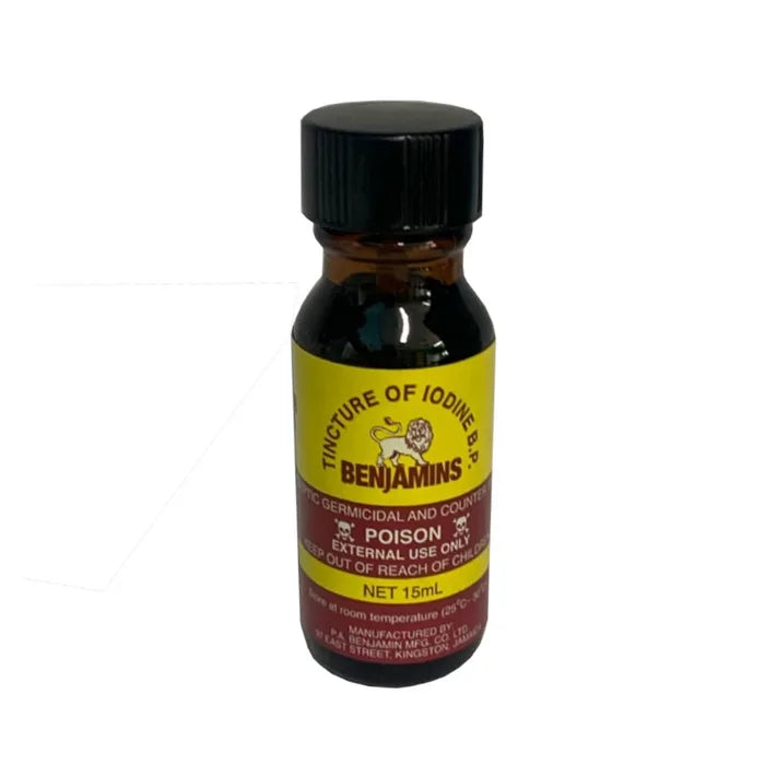 Benjamins Tincture of Iodine B.P 15ml